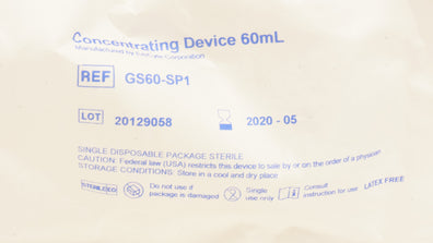 EmCyte GS60-SP1 Concentrating Device 60ml (x)